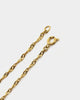 Raising Hell Women's Customisable Twist Necklace Gold