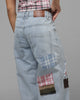 Loiter Patchwork Jeans Denim