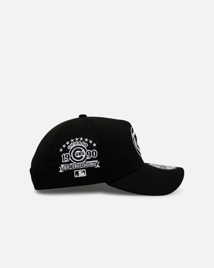 New Era Chicago Cubs 'Black And White' 9FORTY A-Frame Snapback Black/White