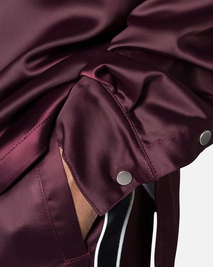 MNML Studded Pajama Shirt Burgundy