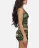 Ed Hardy Women's Crossed Tank Woodland Camo
