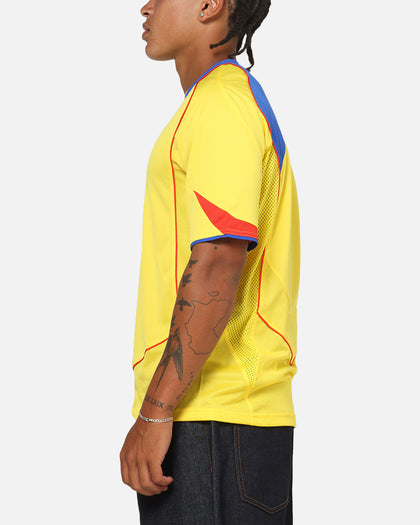 Nike Total 90 Soccer T-Shirt Tour Yellow/Lyon Blue