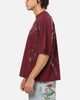 Ed Hardy Cyber Rhinestone T-Shirt Plum
