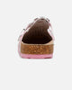 Octavious Marks Cow Fur Clogs Pink