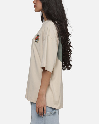 Mitchell & Ness Wallabies Cropped T-Shirt Ivory