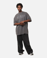 Carre Out Motion T-Shirt Washed Charcoal