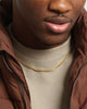 House Of Auric Cuban Link 4mm 18" Chain 18K Gold Vermeil