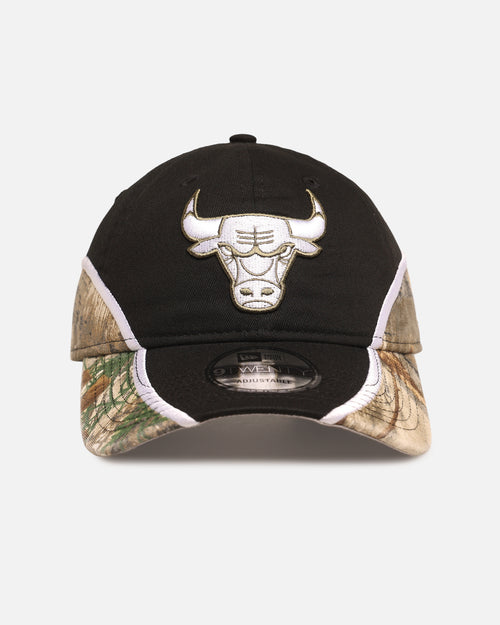 New Era Chicago Bulls 'Black Realtree' 9TWENTY Strapback Black/Realtree