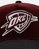 New Era Oklahoma City Thunder 'Certified Lover 2.0' 9FORTY A-Frame Snapback Maroon