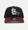 New Era St. Louis Cardinals 'Burgundy Hearts' 9FORTY A-Frame Snapback Black/Maroon
