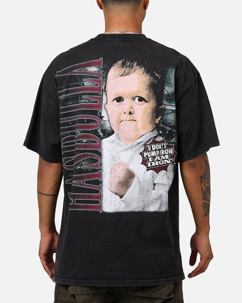 UFC By 73Studio Hasbulla Vintage T-Shirt Black Acidwash