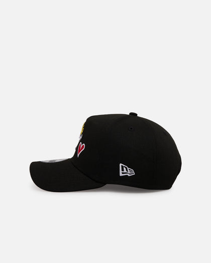 New Era Jacksonville Jaguars 'Team Color Hearts' 9FORTY A-Frame Snapback Official Team Color