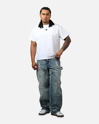 MNML Ultra Baggy Western Jewel Jeans Blue