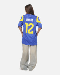 Nike Los Angeles Rams Puka Nacua #12 Home Game NFL Jersey Official Team Colours