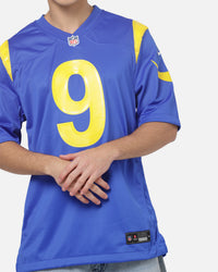 Nike Los Angeles Rams Matthew Stafford #9 Home Game NFL Jersey Royal Blue
