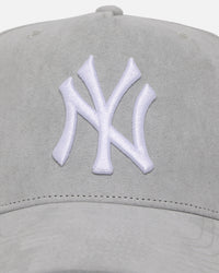 47 Brand New York Yankees 'Ultrasuede' '47 MVP DT Strapback Gray/White