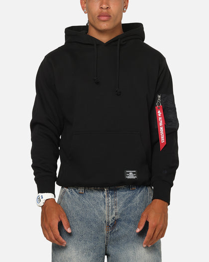 Alpha Industries Utility Pocket Hoodie Black