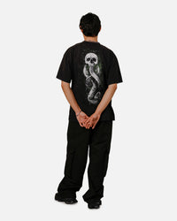 73Studio X Harry Potter Lord Voldemort Vintage T-Shirt Black Acidwash