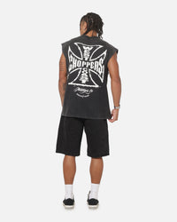 West Coast Choppers Raid Muscle T-Shirt Black