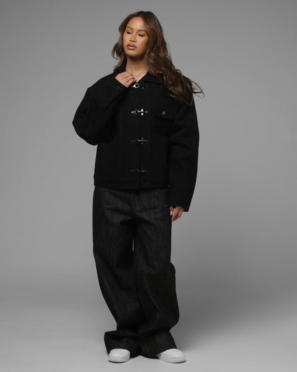 Loiter Hybrid Denim Jacket Black