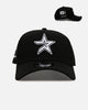 New Era Houston Astros 'Black And White' 9FORTY A-Frame Snapback Black/White