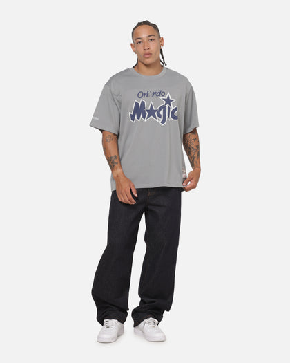 Mitchell & Ness Orlando Magic Open Mesh T-Shirt Grey