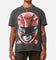 American Thrift X Power Rangers Red Ranger Big Head Heavyweight Vintage T-Shirt Black Wash