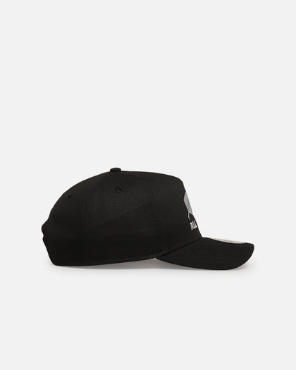 New Era New Zealand All Blacks 'All Blacks Collection' 9FORTY A-Frame Snapback Black/Metallic Silver
