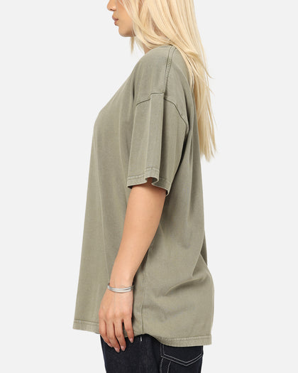 Culture Kings Standard Drop Shoulder T-Shirt Vintage Khaki