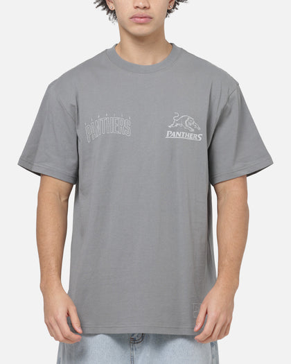 Bleacher Athletic Penrith Panthers NRL Attrition Solid T-Shirt Grey