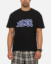 X-Large Throw Up T-Shirt Black