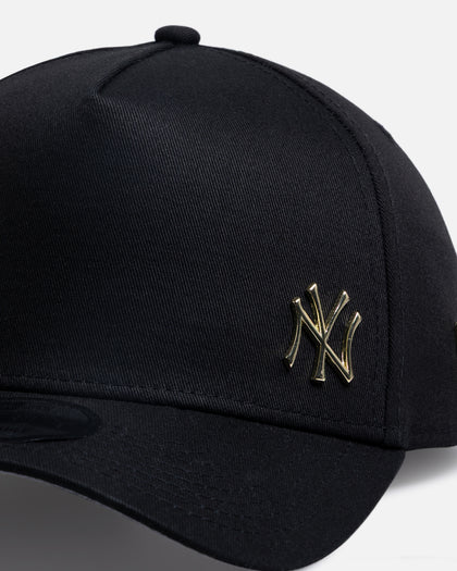 New Era New York Yankees 'Flawless Gold 10 Year Anniversary' 9FORTY A-Frame Snapback Black