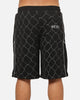 Carre Carre Carré X Coca Cola The Grid Mesh Shorts Black