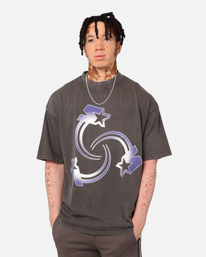 Starter Tri Star T-Shirt Washed Charcoal