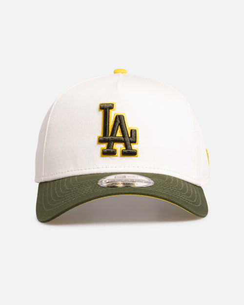 New Era Los Angeles Dodgers 'Chrome Rig' 9FORTY A-Frame Snapback White/Yellow
