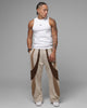 Loiter Hybrid Tank Off White