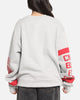 Mitchell & Ness Chicago Bulls Letterform Crewneck Grey Marle/Official Team Color
