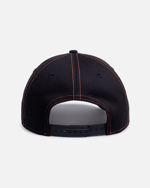 New Era New York Yankees 'Spider Web' 9FORTY A-Frame Snapback Black/Orange