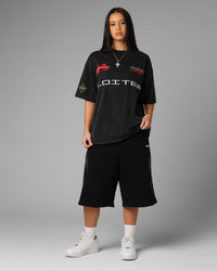 Loiter Racing Premium T-Shirt Charcoal