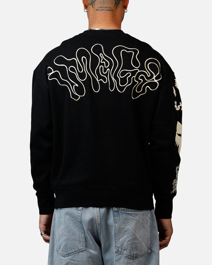 Fox Racing Hello Future Oversized Crewneck Black