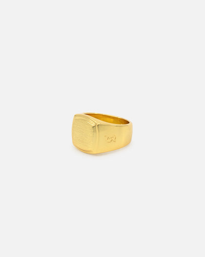 Saint Morta Orlando Signet Ring Gold