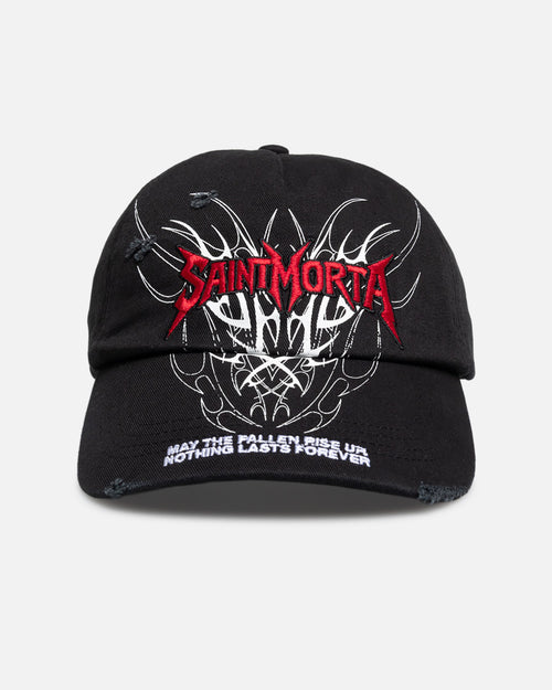Saint Morta Fallen Tribal Strapback Washed Black