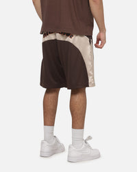 Mitchell & Ness New York Knicks Y2K Mesh Shorts Seal Brown