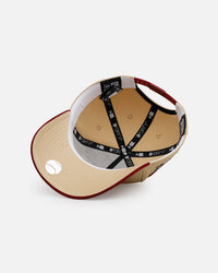 New Era Atlanta Braves 'Vintage' 9FORTY A-Frame Snapback Vegas Gold