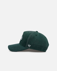 47 Brand Oakland Athletics 'Apollo Cord Dark Green' 47 Offside Snapback Dark Green