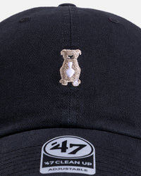 47 Brand Pitbull 'Dog Collection' 47 Clean Up Strapback Black