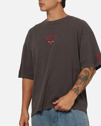 Mitchell & Ness Chicago Bulls Blackletter Champs Box T-Shirt Slate