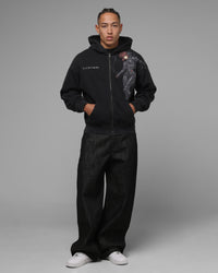 Loiter Spectre Zip Hoodie Black