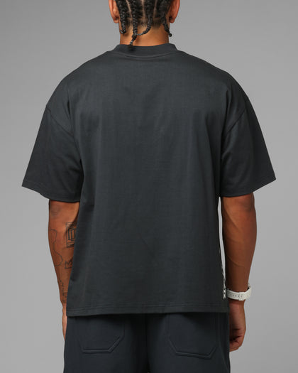 Loiter Hybrid Premium T-Shirt Charcoal