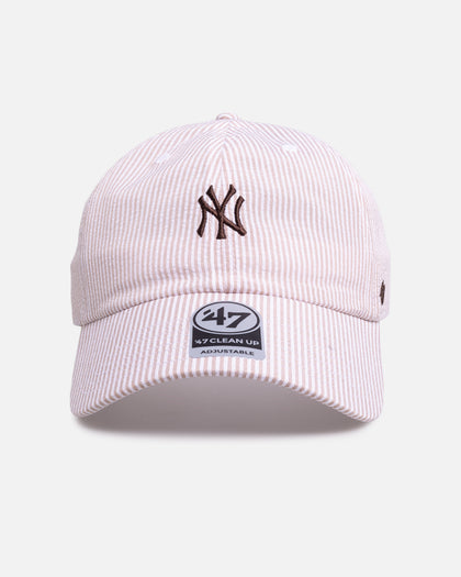 47 Brand New York Yankees 'Seersucker' 47 Clean Up Strapback Brown